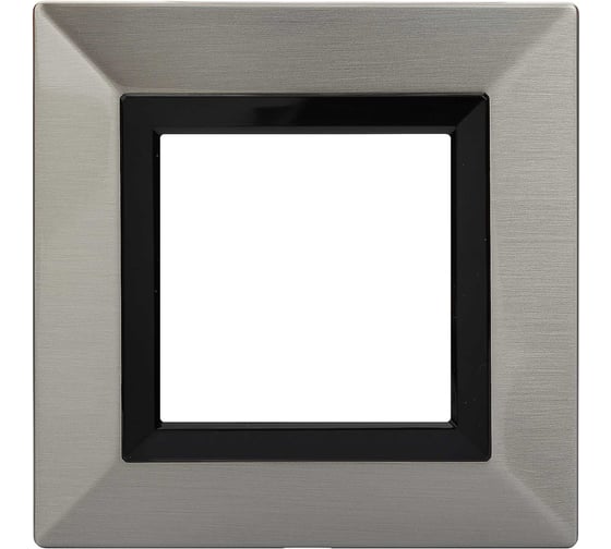 Изображение товара Рамка из металла DKC Avanti никелированная, 1 пост, 2 мод. 4409852