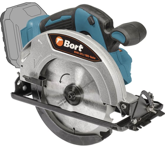 Изображение товара Пила циркулярная аккумуляторная BORT BHK-21Li-185 Solo (без АКБ и ЗУ) 93418361