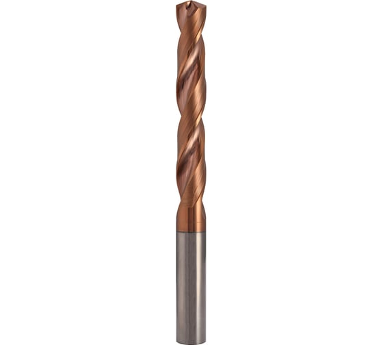 Изображение товара Сверло по металлу твердосплавное H-Tools 0.60x50/6мм s=4мм VHM-TiSiN h8 118град, 2051060050