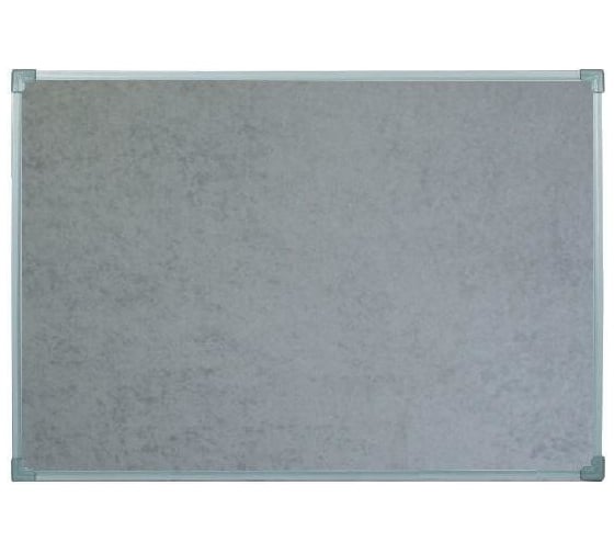 Изображение товара Текстильная доска в металлическом профиле BoardSYS 60х90 см, серая 20Т*60х90 сер