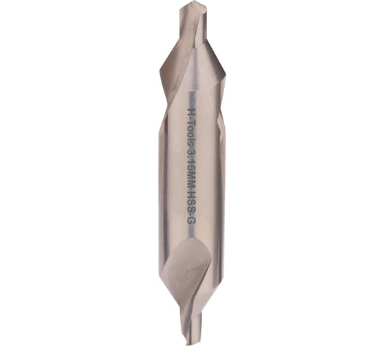 Изображение товара Сверло центровочное H-Tools серия PRO тип А 3.15x50.0мм S=8.0мм HSS-G DIN333 217315HT