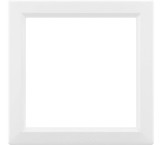 Изображение товара Декоративная вставка для металлических рамок DKC Avanti белая, 1 пост, 2 мод. 4400852D