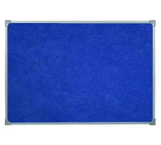 Изображение товара Текстильная доска в металлическом профиле BoardSYS 100х150 см, синяя 20Т*150 син