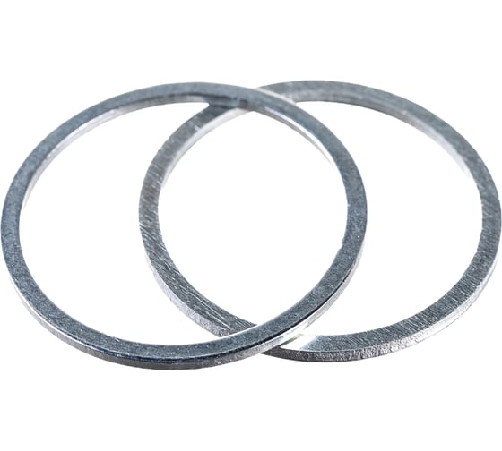 Изображение товара Набор колец переходных Basis 25.4/22 мм для дисков, толщина 1.4 и 1.2 мм, 2 шт MONOGRAM 087-409