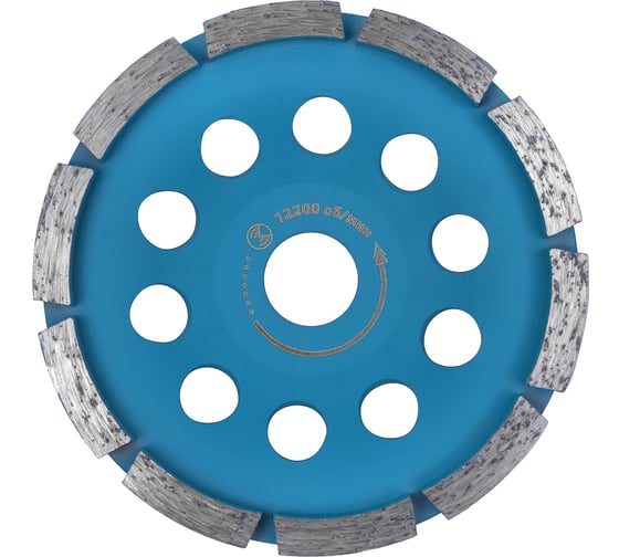 Изображение товара Круг алмазный чашечный Basis (125х22 мм; 1 ряд) MONOGRAM 086-402