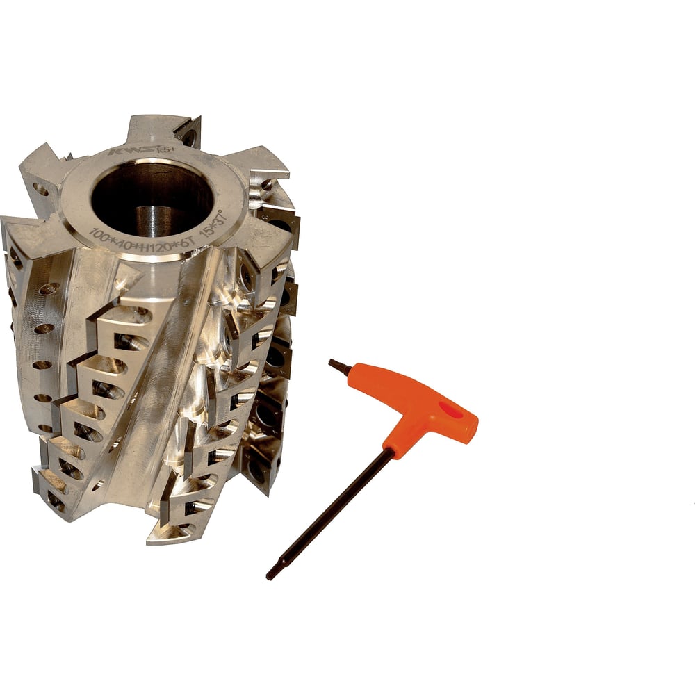 Изображение товара Фреза шейперная со спиральным расположением ножей KWS 15/37 (Z4) для черных металлов