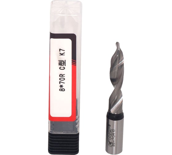 Изображение товара Сверло монолитное для сквозных отверстий KWS HWМ 8х70 R K7 ZFG0D0001