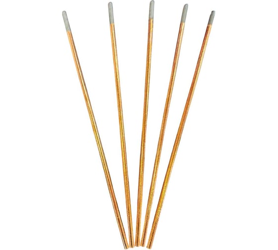 Изображение товара Электрод угольный омедненный круглый Great Wolf 6.0x305 мм, 5 шт GWR60305