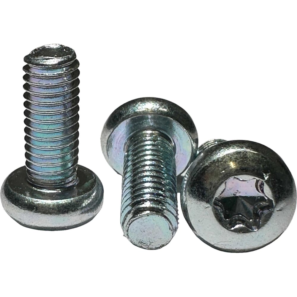 Изображение товара Винт DIN 7985 М5x12 с цинковым покрытием ТОРХС25, упаковка 250 шт.