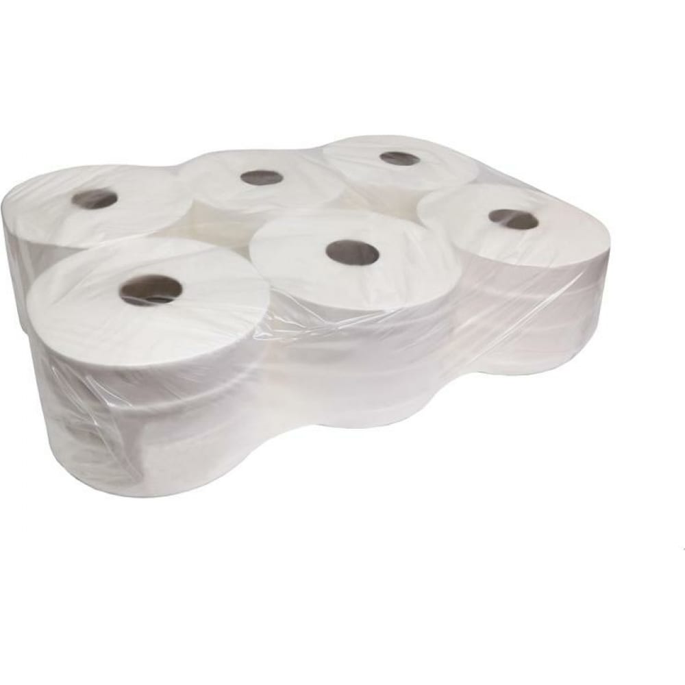 Двухслойная туалетная бумага Luscan Professional, цвет белый