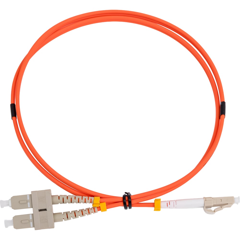 Изображение товара Оптический патч-корд LANMASTER LSZH, дуплексный LC/SC-MM 50/125, 1.0 м