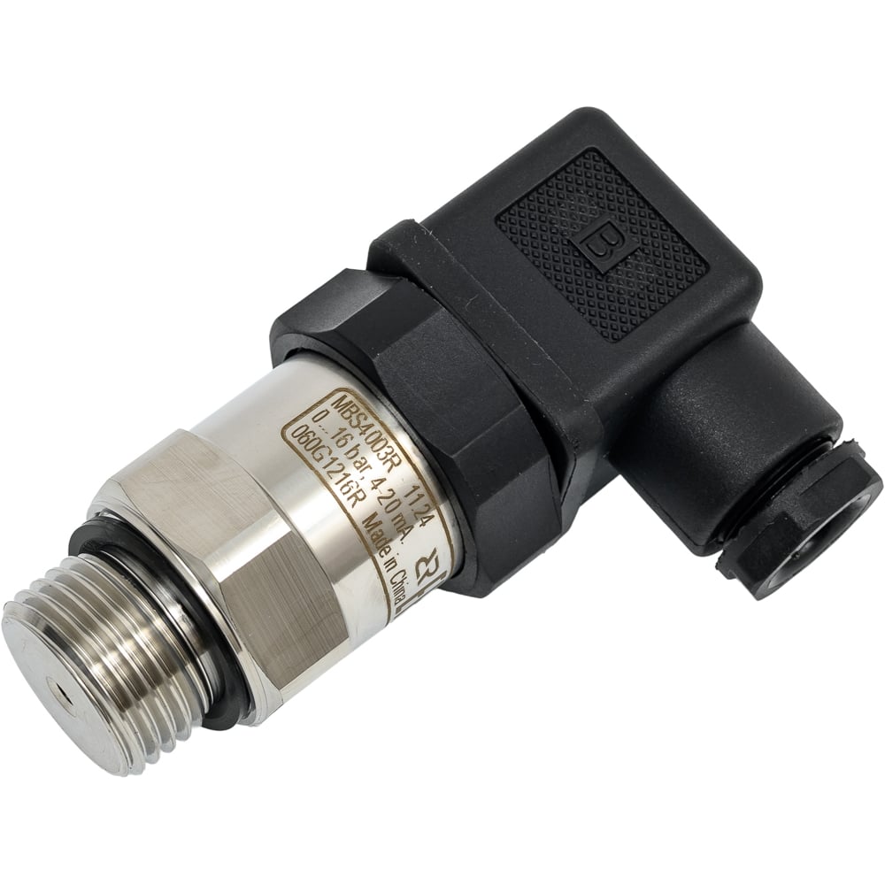 Изображение товара Преобразователь давления Ридан MBS4003R диапазон 0-16 бар выход 4-20 мА G1/2 IP65