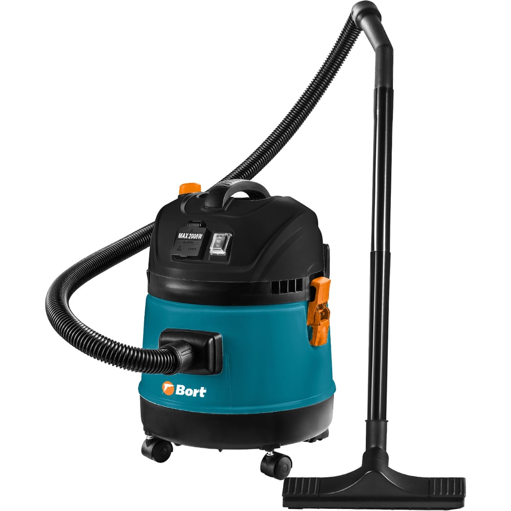 Изображение товара Пылесос строительный для сухой и влажной уборки BORT BSS-1220-M с функцией выдувания