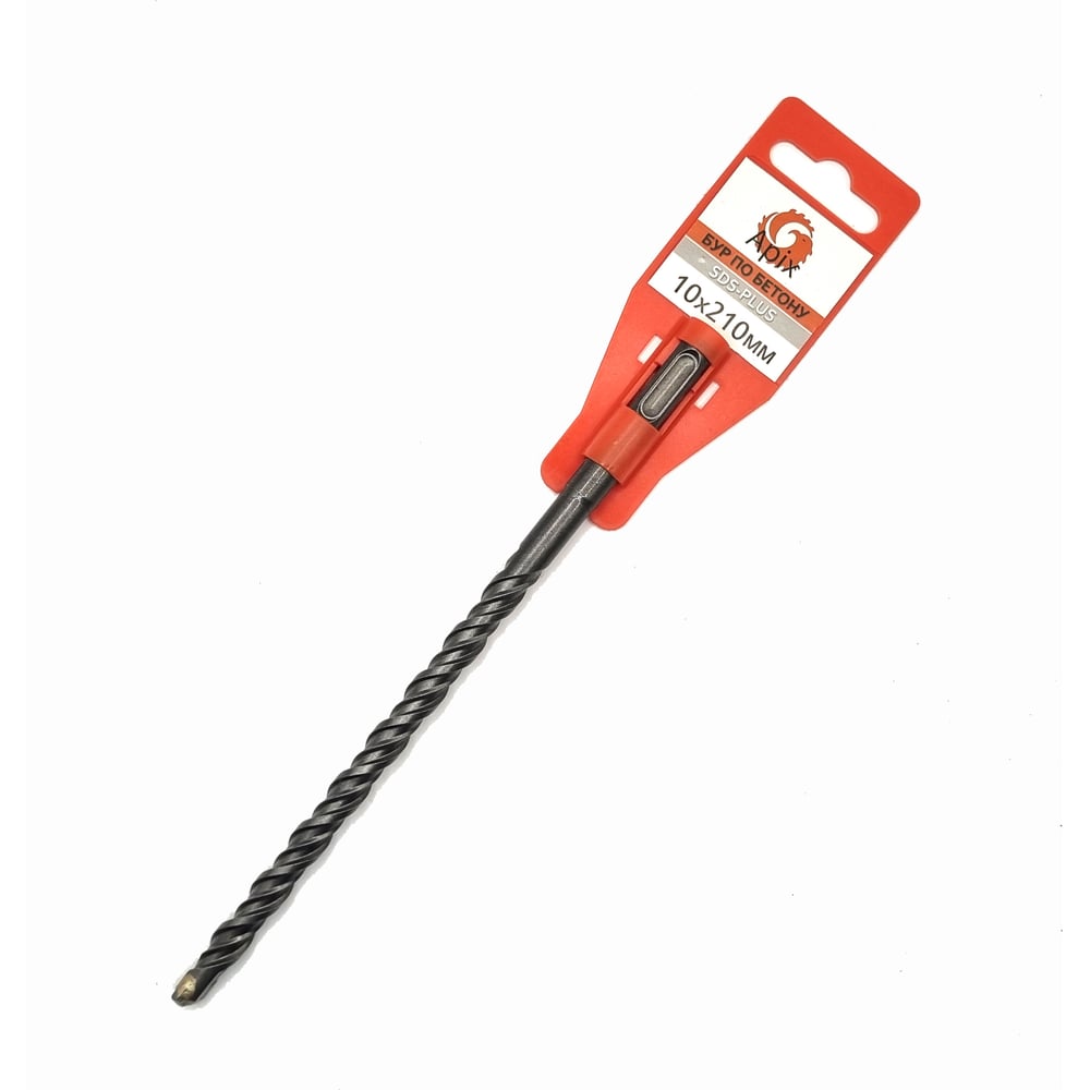 Изображение товара Бур SDS-Plus 10x210x140 мм Apix для бетона и камня