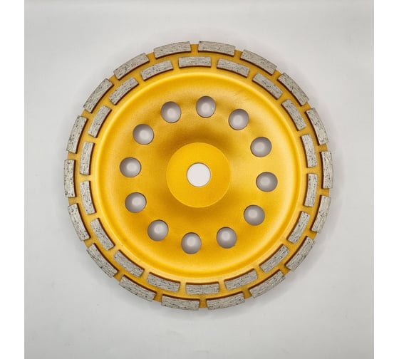 Изображение товара Чашка алмазная Apix 230x22 сегм, 2-х рядная 70155