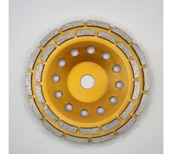 Изображение товара Чашка алмазная Apix 180x22 сегм, 2-х рядная 70179