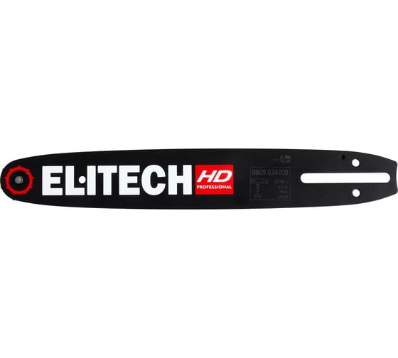 Изображение товара Пильная шина Elitech HD (30 см, 3/8", 1,1 мм) 0809.024700 209353
