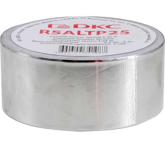 Изображение товара Алюминиевая лента для теплоизоляции DKC ширина 50 мм, длина 25 м 1 шт. R5ALTP25