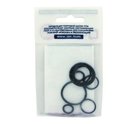 Изображение товара Набор уплотнительных резиновых колец для обжимных фитингов СТМ 16-32 мм SRSRCFSET