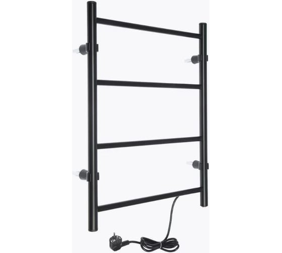 Изображение товара Электрический полотенцесушитель ТЕРА Классика 500x600 (черный) ПСН-09-02ч