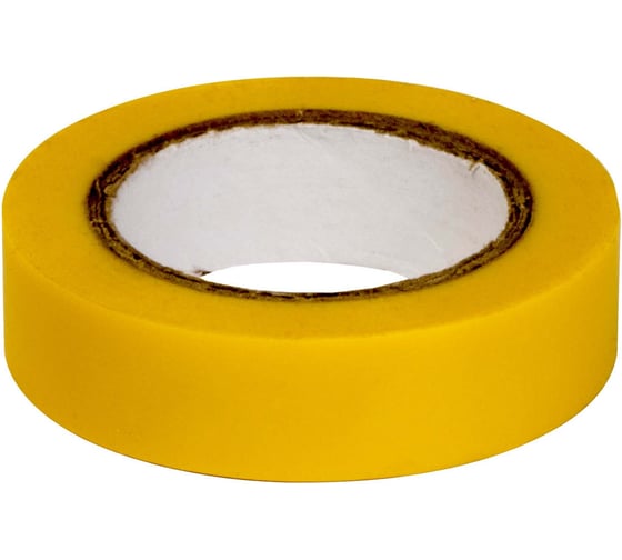 Изображение товара Лента изоляционная DKC ПВХ 15x0,13 10м в рулоне Желтая 1 шт. PVC151013Y