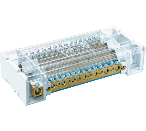 Изображение товара Многополюсный блок распределения DKC выносная клемма ввода 4 полюса, 160А 1/95кв.мм, 16/25 кв.мм 1 шт BD3160164