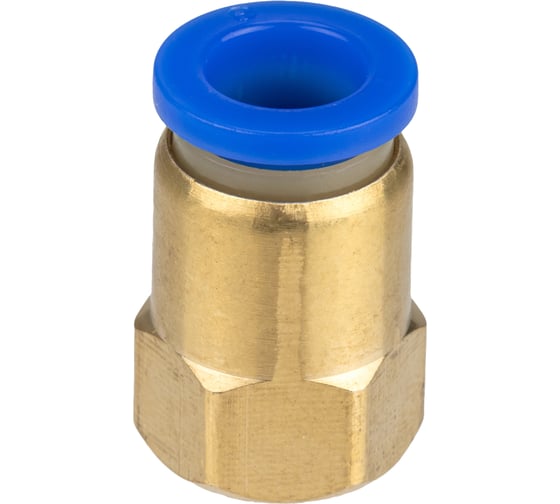 Изображение товара Фитинг цанговый пневматический прямой ARMA 1/8F-8 мм CF F1/8-08