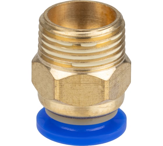 Изображение товара Фитинг цанговый пневматический прямой ARMA 3/8M-10 мм CF M3/8-10