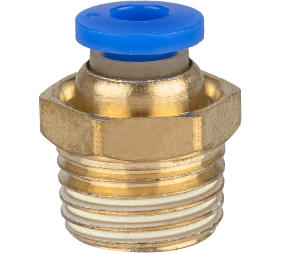 Изображение товара Фитинг цанговый пневматический прямой ARMA 1/4M-4 мм CF M1/4-04