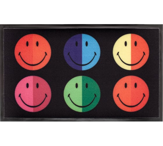 Изображение товара Интерьерный коврик ComeForte PHOTOPRINT СМАЙЛИКИ 45х75 см PET024