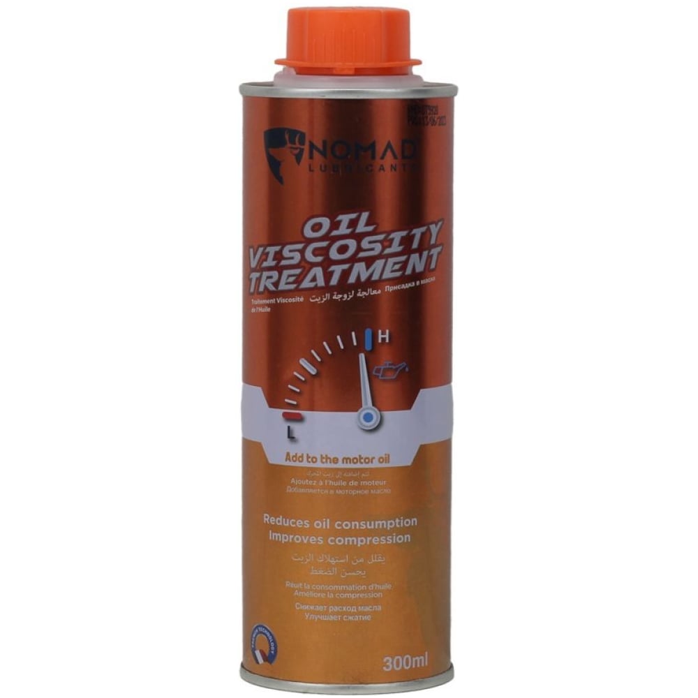 Изображение товара Добавка в моторное масло NOMAD Oil Viscosity Treatment 300 мл для снижения расхода масла