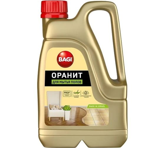 Изображение товара Концентрированное средство для мытья и ухода за всеми видами напольных покрытий Bagi ОРАНИТ 3 л 1015024154