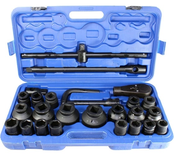 Изображение товара Набор инструментов ударных МаякАвто 3/4 и 1 26пр. (21мм-65мм) 8261