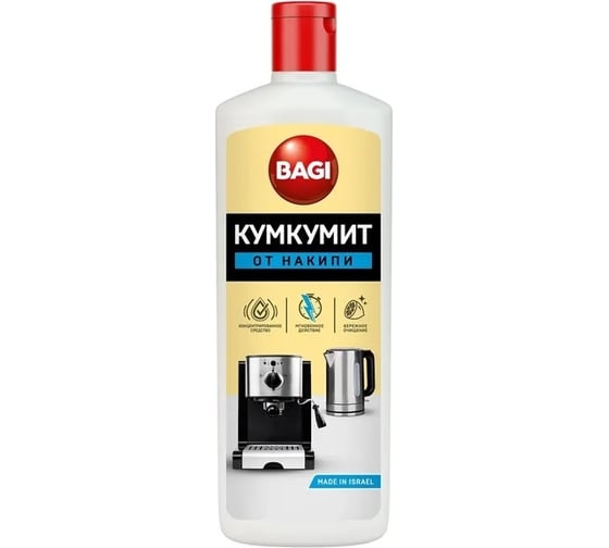 Изображение товара Концентрированное средство для удаления накипи Bagi Кумкумит 350 мл 1015024157