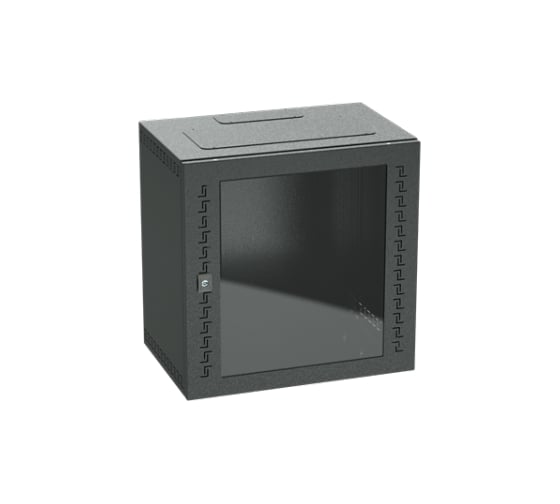 Изображение товара IT STI навесной DKC 16 U 800x600x400, дверь cтекло RAL9005 R5STI1640GSB