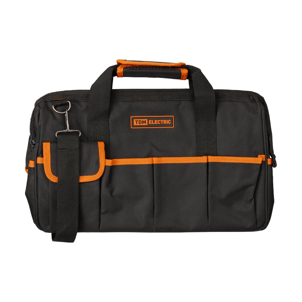 Изображение товара Сумка для инструментов TDM ELECTRIC Алмаз СИН-2, 16 карманов, 420х270х200 мм SQ1032-0106