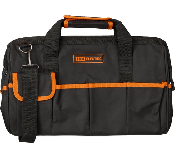 Изображение товара Сумка для инструментов TDM ELECTRIC Алмаз СИН-2, 16 карманов, 420х270х200 мм SQ1032-0106