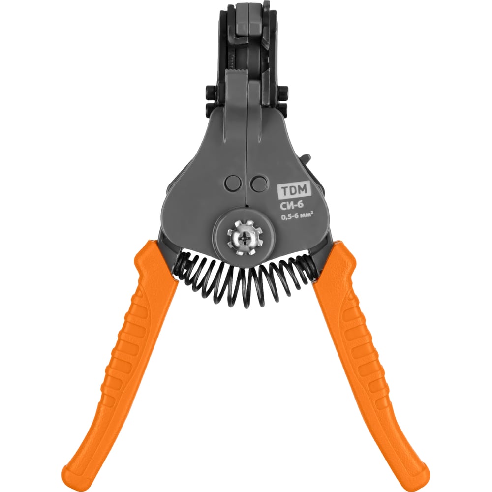 Изображение товара Съемник изоляции TDM ELECTRIC МастерЭлектрик СИ-6 сечение зачищаемого провода 0,5-6 мм2 SQ1003-0101