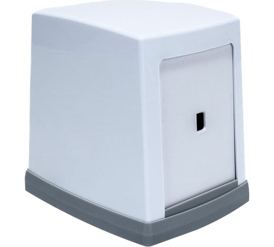 Изображение товара Диспенсер для салфеток Luscan N2 настольный, серый 601121