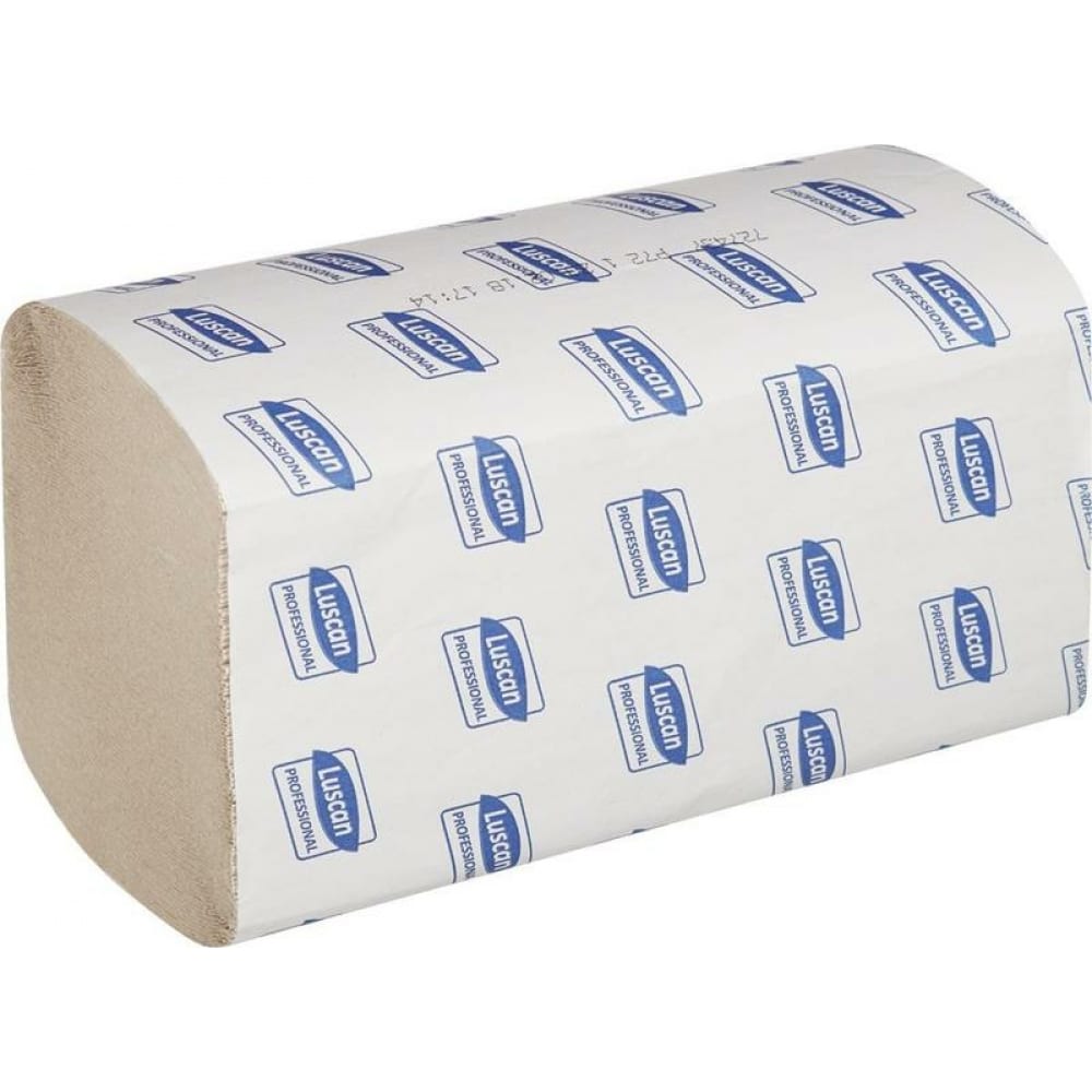 Однослойные бумажные полотенца Luscan полотенца бумажные v сложения protissue c192 1 слой 250 листов