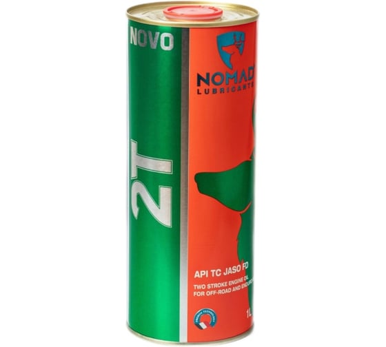 Изображение товара Масло моторное Nomad NOVO 2T API TC JASO FC (1 л.) 38604