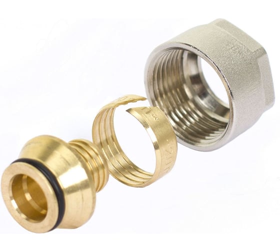 Изображение товара Соединитель «Евроконус» для металлопластиковых труб Gappo 20 (2,0) мм х 3/4" (уп. из 10 шт.) G436.20