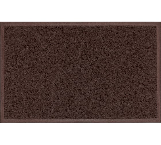 Изображение товара Придверный пористый коврик ComeForte Spaghetti 50х80 см коричневый SPM-05