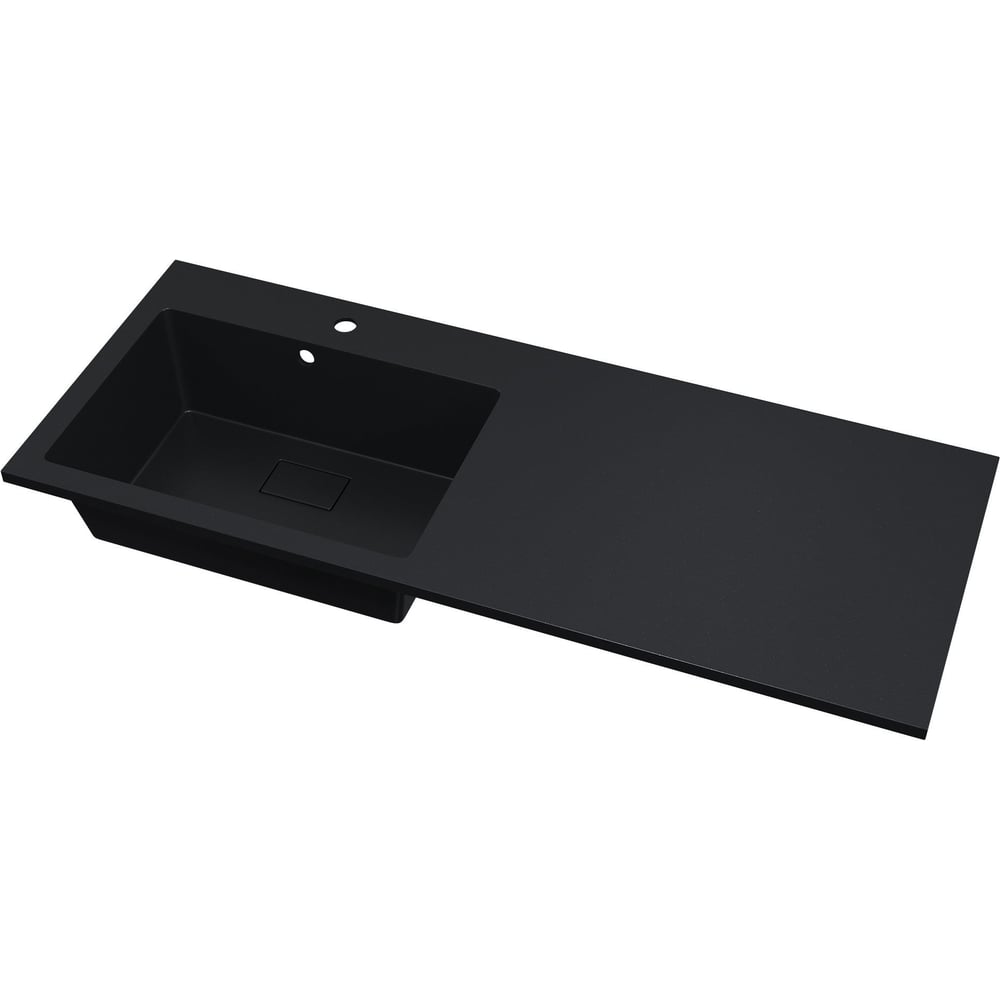 Изображение товара Раковина над стиральной машиной Uperwood Cosmos Quartz 120 см, уголь