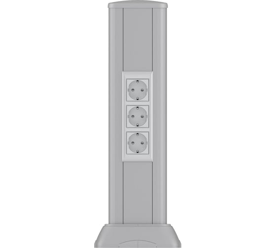 Изображение товара Алюминиевая колонна DKC 0.5 м, цвет темно серебристый металлик 19554