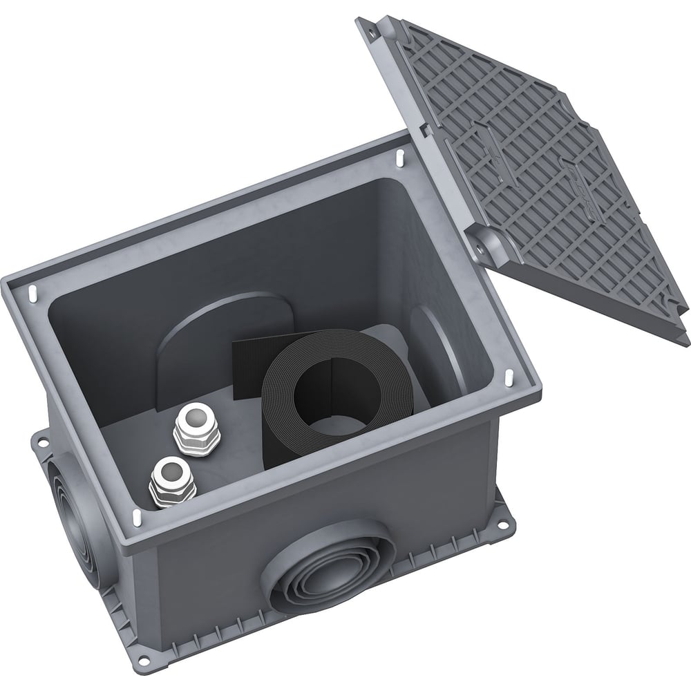 Изображение товара Контрольно измерительный колодец DKC 335x240x255 мм, пластик 1 шт NE6000