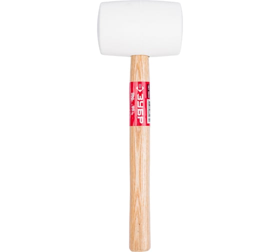 Изображение товара Белая резиновая киянка ЗУБР 900г 20511-900_z02