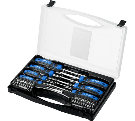 Изображение товара Набор отверток ЗУБР Профессионал-28 28 шт 25240_z01