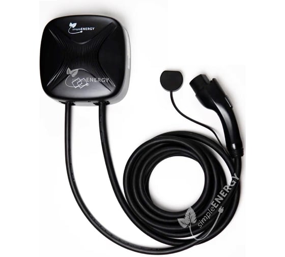 Изображение товара Зарядная станция smplENERGY Cotidi 22кВт (OCРP, Bluetooth, Wifi, RFID, App), датчик тип В, с кабелем GB/T SEAC22GBT