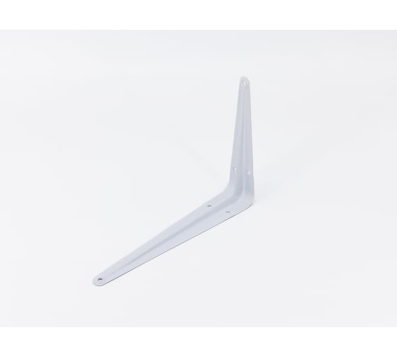 Изображение товара Кронштейн для полок СКОБЯНОЙ 250х200 мм бел. (упак.) 007377